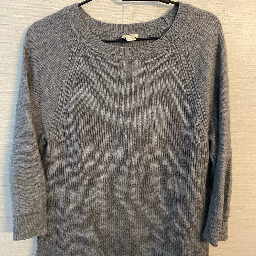 J. Crew Grey Sweater - Size Small